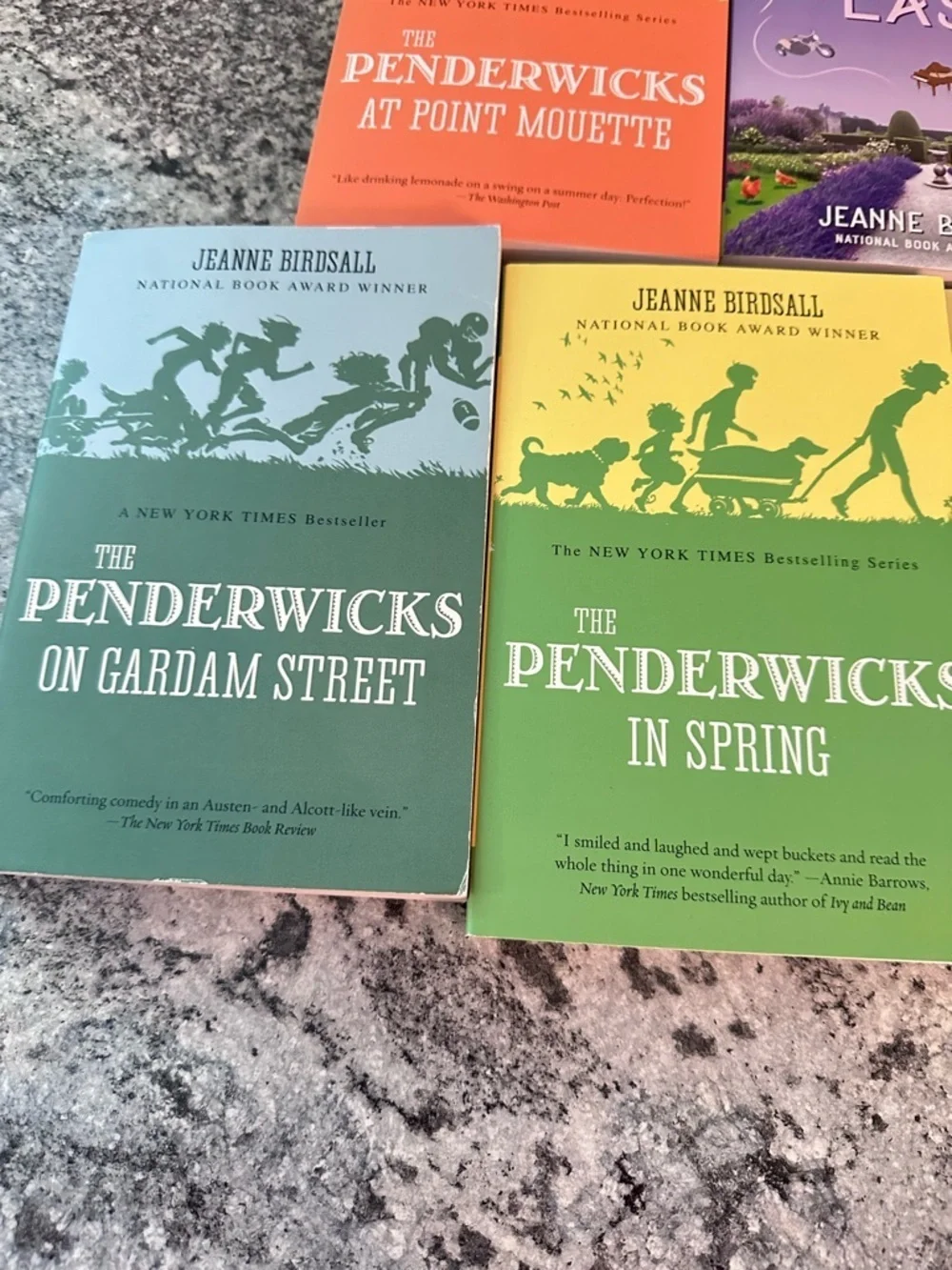 The Penderwicks Complete 5 Book Set Jeanne Birdsall Paperback Series Lot